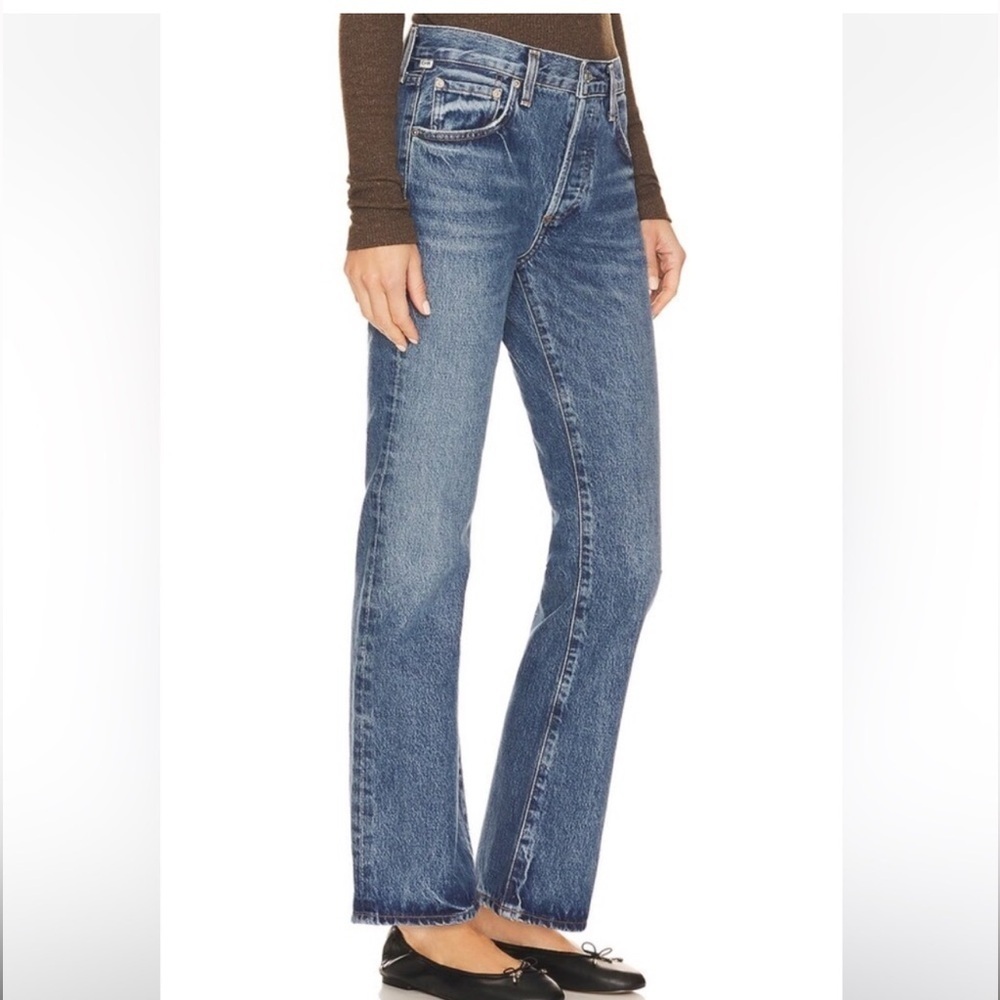 NWT! Citizens of Humanity Ryan Low Slung Vintage
Bootcut Jeans in Corsage 29‌